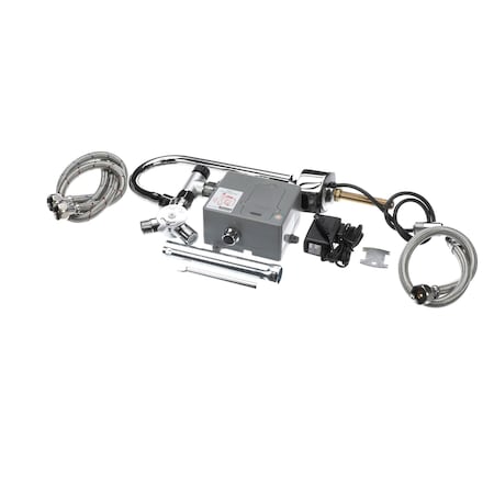 T&S Brass Chekpoint Electronic Faucet Deck Mount Gooseneck EC-3100